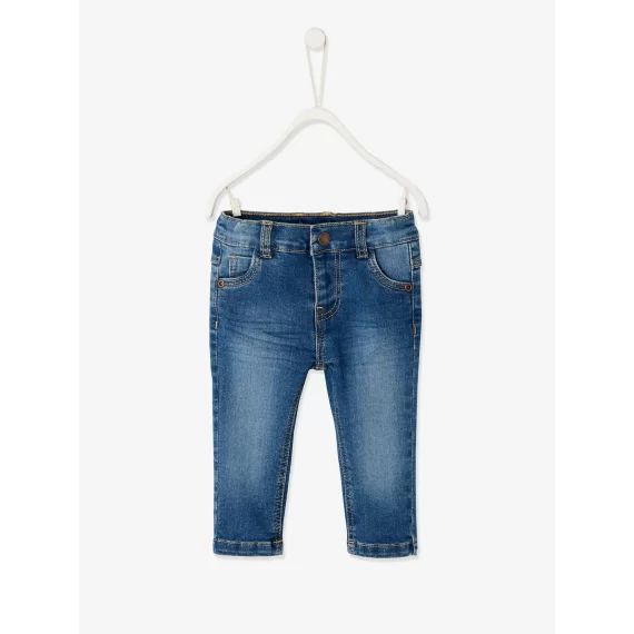 Jean bébé garçon coupe droite  BASICS stone