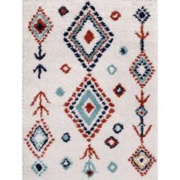 Tapis Enfant Aztèque En Polypropylène Multicolore
