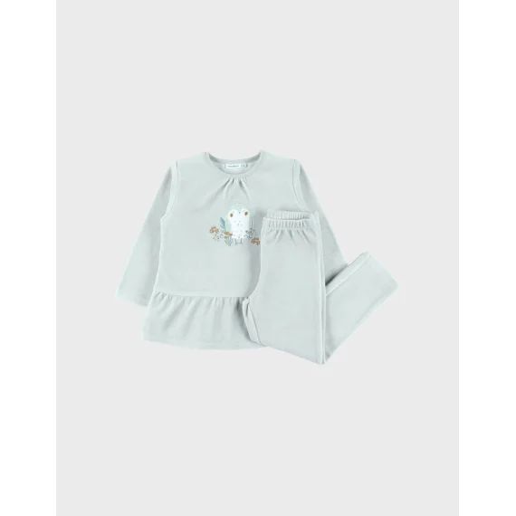Pyjama En Velours Bleu
