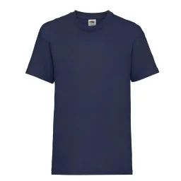 T-shirt Coton Valueweight Bleu Marine Sombre
