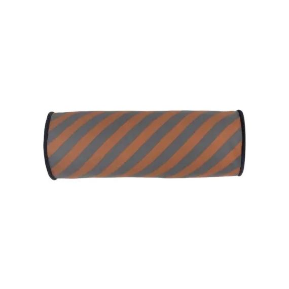 Coussin cylindrique Majestic Blue Brown
