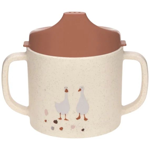 Tasse à bec Tiny Farmer mouton et oie naturel