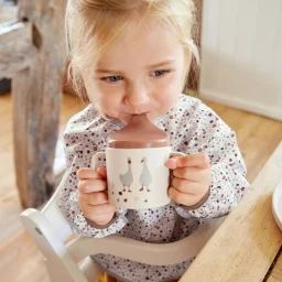 Tasse à bec Tiny Farmer mouton et oie naturel