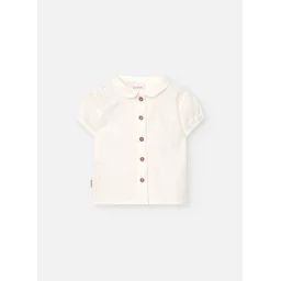 Chemise En Batiste Brodée Blanc