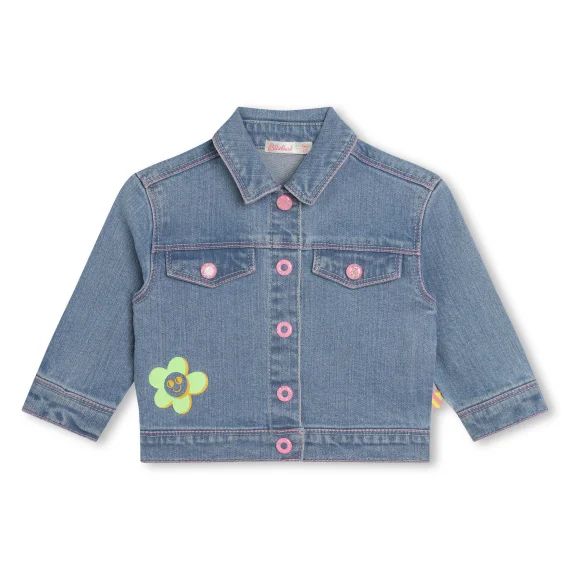 Veste en jean Fille Bleu