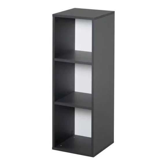 Étagère Pour Chambre D&rsquo;enfant – Roba – 3 Cases – Anthracite Noir