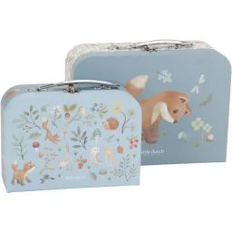 Set De 2 Valisettes Bleu