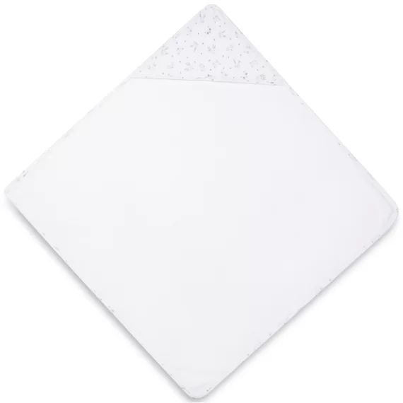 Cape de bain en éponge Garçon Blanc