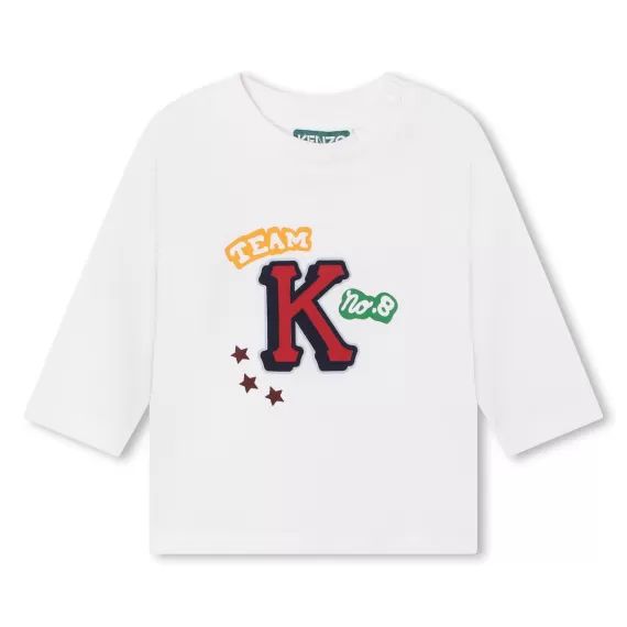 T-shirt avec imprimé Garçon Blanc