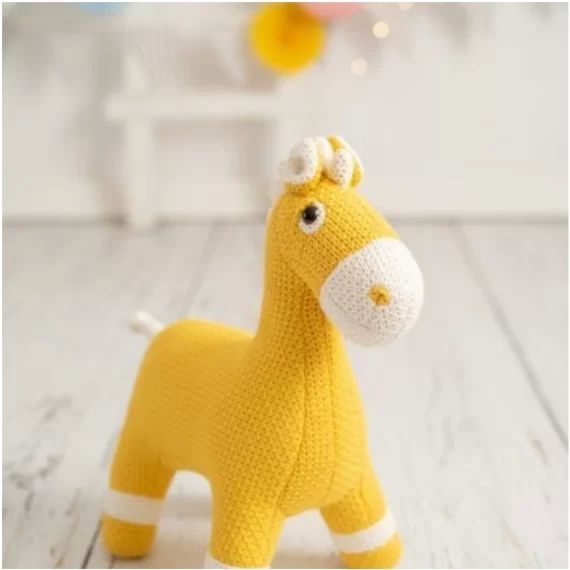 Peluche Mini cheval amigurumi