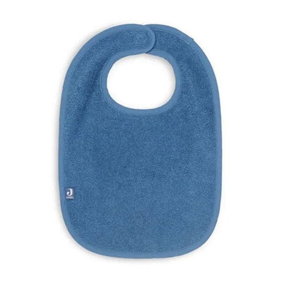 Bavoir Éponge Jeans Bleu – JOLLEIN – Bébé – 0 mois – Naissance – Coton et polyester – Mixte bleu