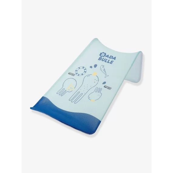 Transat de bain ergo ludique BADABULLE bleu blanc