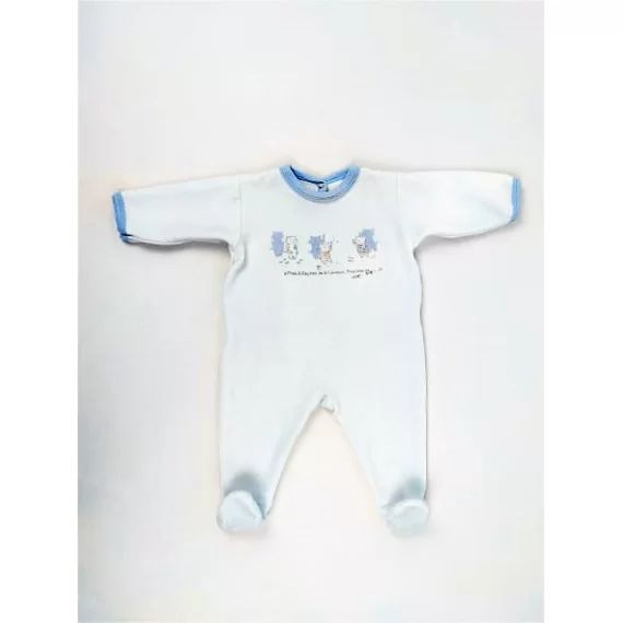 Pyjama velours Fille ou Garçon 6 mois 
