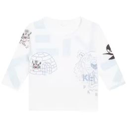 Ensemble T-shirt + pantalon Garçon Blanc