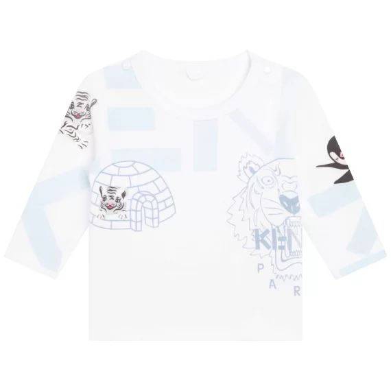Ensemble T-shirt + pantalon Garçon Blanc