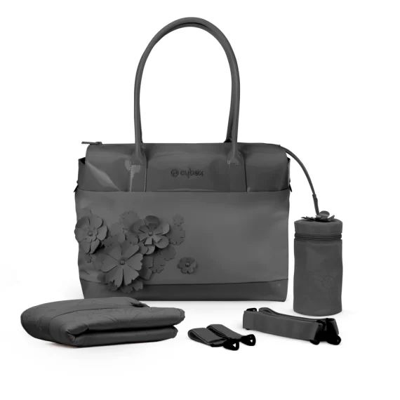 Sac à Langer Cybex Priam/ePriam/Mios Fashion – Simply Flowers Dark Grey (2022)