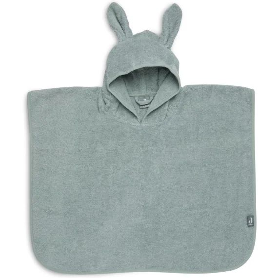 Poncho de bain lapin Ash Green (1-4 ans)