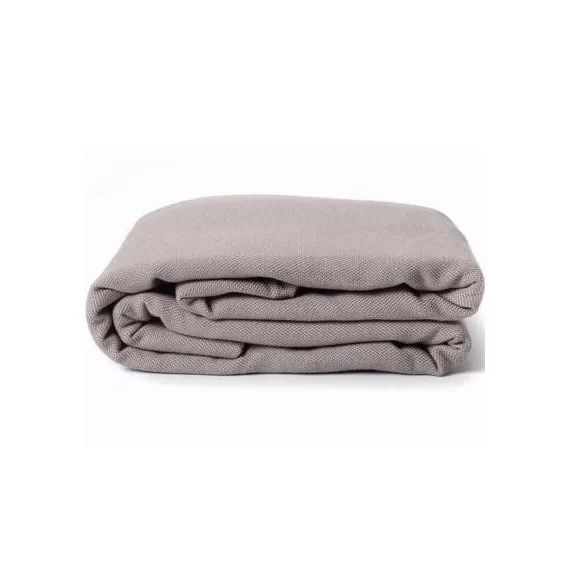 Echarpe de portage tissée en coton bio gris vintage (4,60 m)