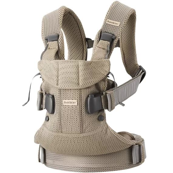 Porte-bébé One Air – Gris beige / Mesh 3D