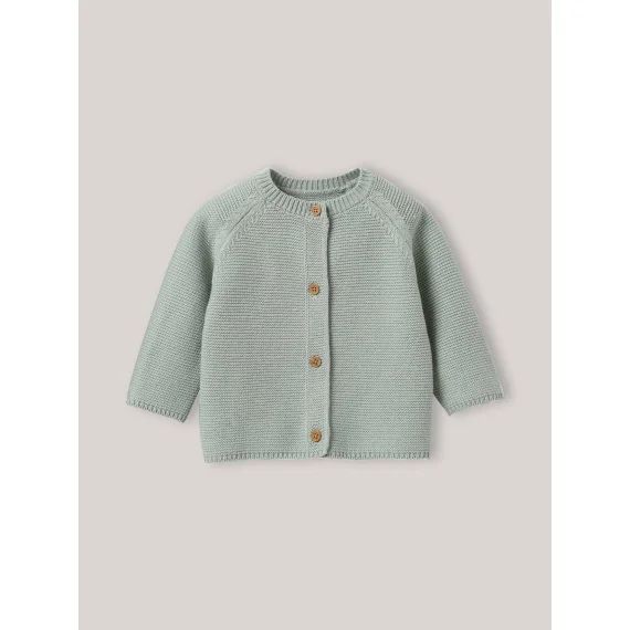 Cardigan En Coton Biologique Amande