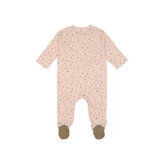 Pyjama léger en coton bio Cozy Colors Wear rose poudré (3-6 mois)