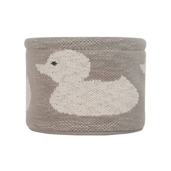 Petit Panier De Rangement Lapin Beige