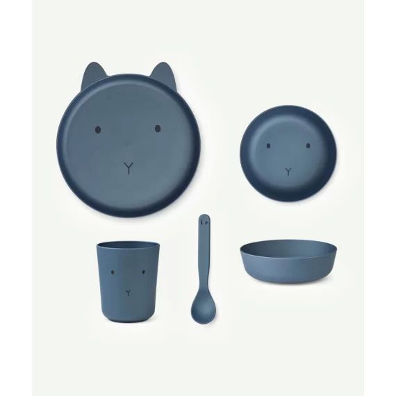 Coffret lapin repas brody junior bleu marine –  – Soldes