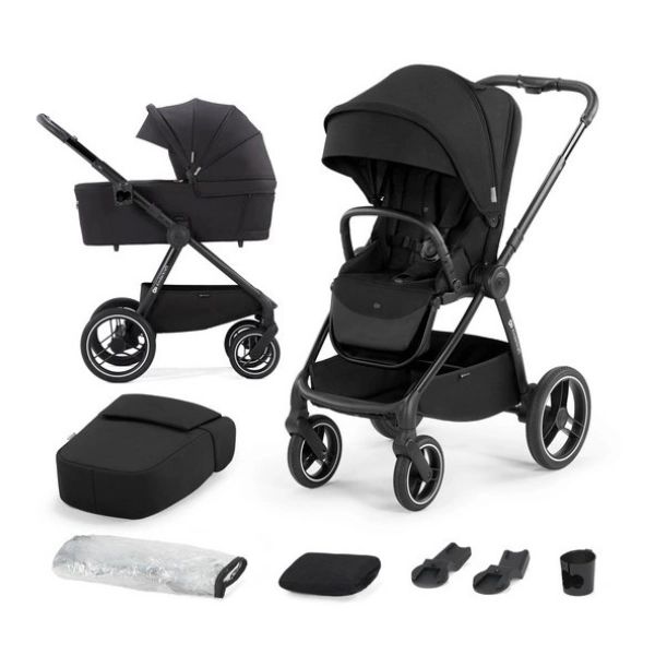 Poussette Kinderkraft Nea + Nacelle – Midnight Black
