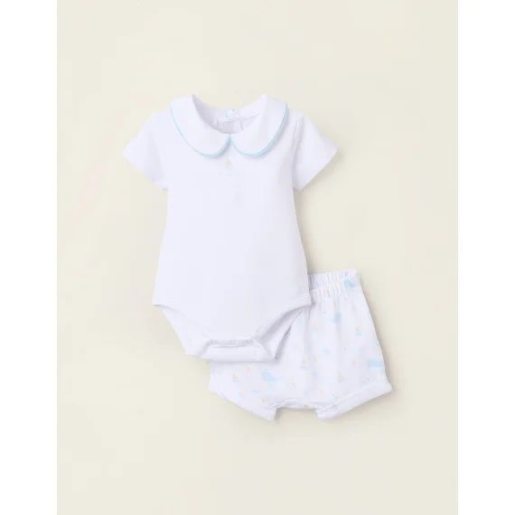 Body + Short Blanc