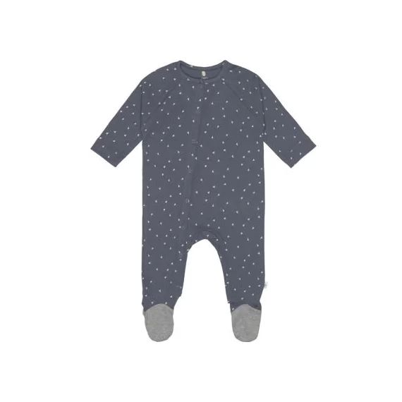 Pyjama léger en coton bio Cozy Colors Wear triangle bleu (3-6 mois)