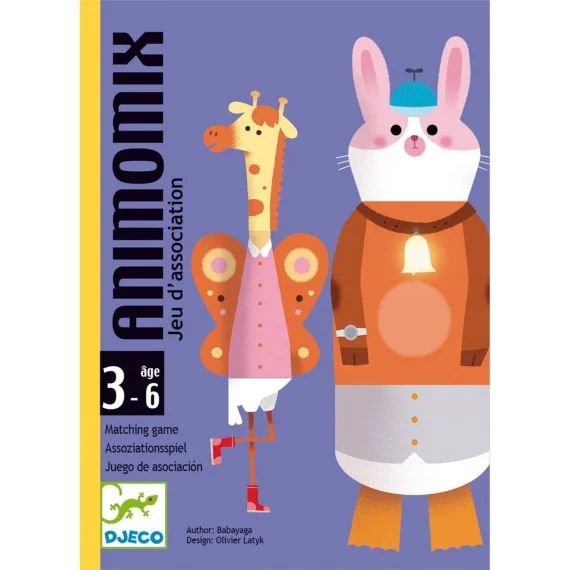Jeu D&rsquo;association Animomix Multicolore
