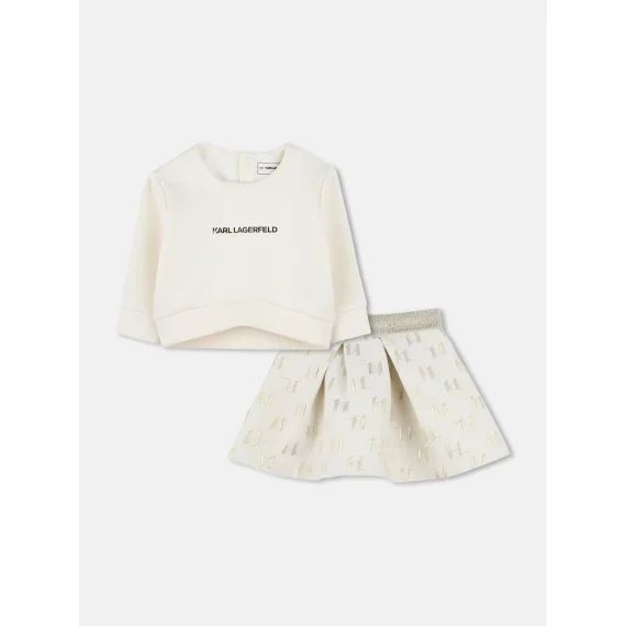 Ensemble 2 Pièces Ecru Dore