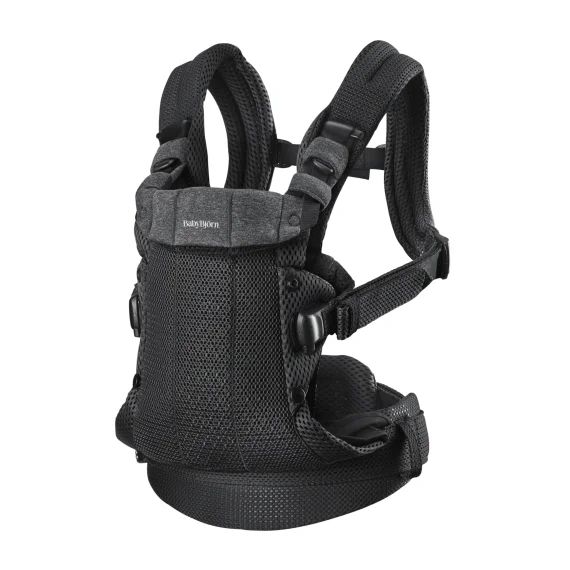 Porte-Bébé Harmony – Noir / Mesh 3D