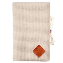 Protège Carnet De Santé En Nid D&rsquo;abeille 17 X 23 Cm Beige Beige