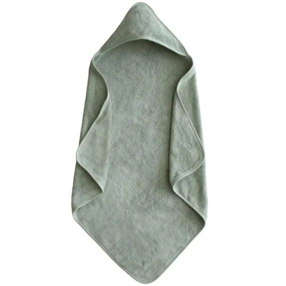 Cape de bain en coton bio Moss