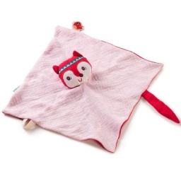 Doudou attache sucette Alice la renarde