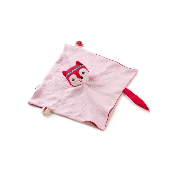 Doudou attache sucette Alice la renarde