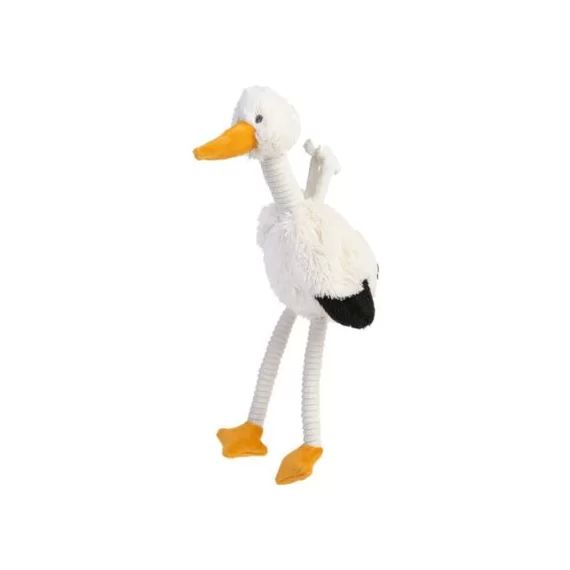 Peluche musicale cigogne ciel (30 cm)