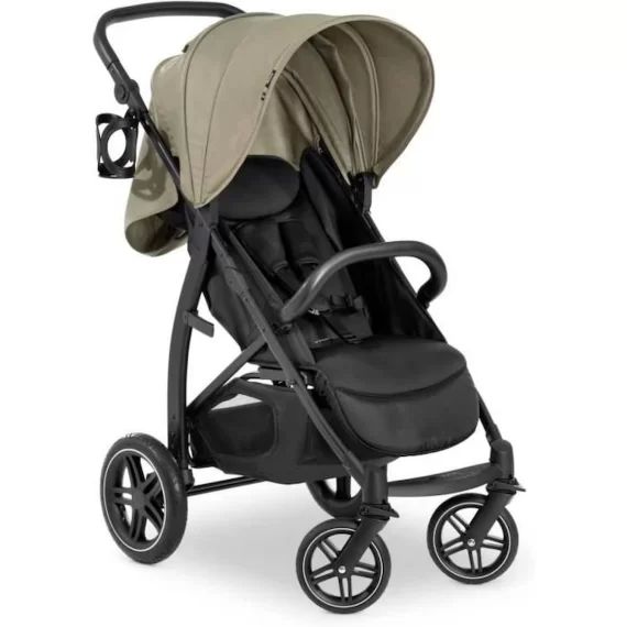 Hauck – Poussette de courses Rapid 4D Air Olive noir