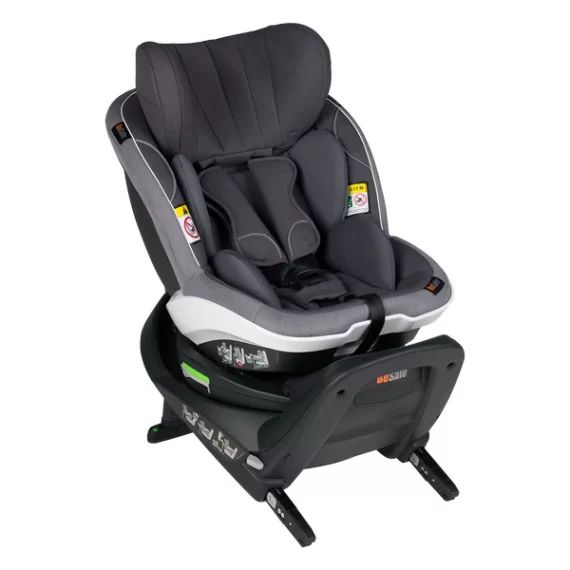 Siège Auto 0-18kg BeSafe iZi Turn i-Size – Metallic Mélange