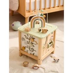 Grand cube d&rsquo;activités en bois FSC® tanzanie