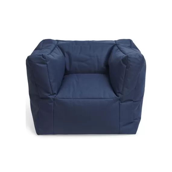 Fauteuil Bean Jean bleu (45 x 40 x 36 cm)
