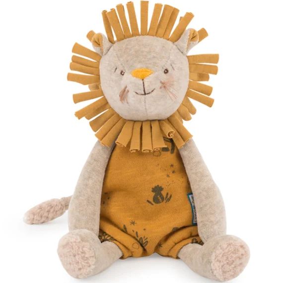 Peluche musicale lion Sous mon baobab (28 cm)