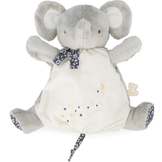 Doudou marionnette éléphant (24 cm)