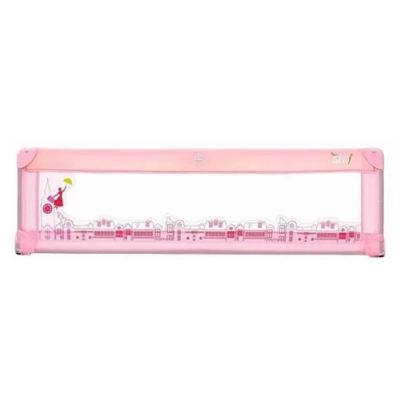 Barrière de lit 150 cm – Londres – Rose rose