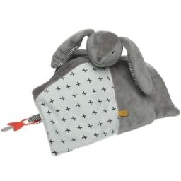 Doudou attache sucette Tidou Gaby Timeless