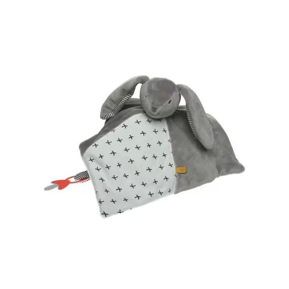 Doudou attache sucette Tidou Gaby Timeless