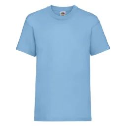 T-shirt Coton Valueweight Bleu Ciel