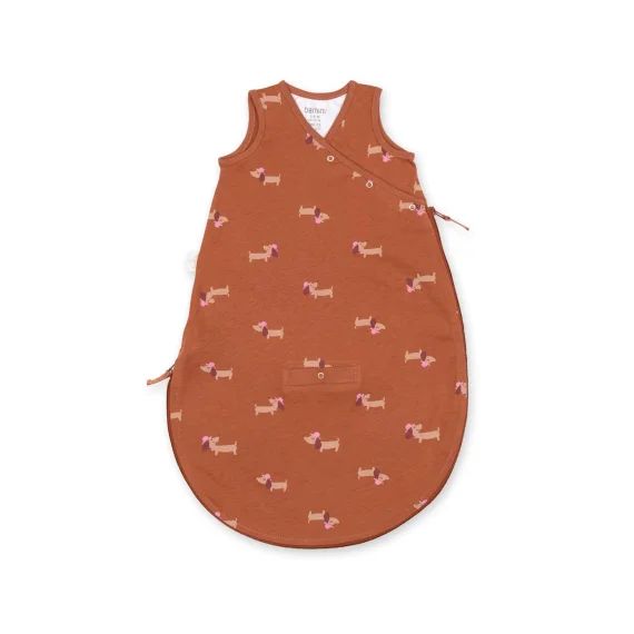 Gigoteuse Sans Manches Été – Tog 0.5 Jersey Print Wouff Noisette