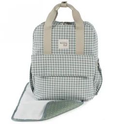 Sac À Dos À Langer Vert, Blanc